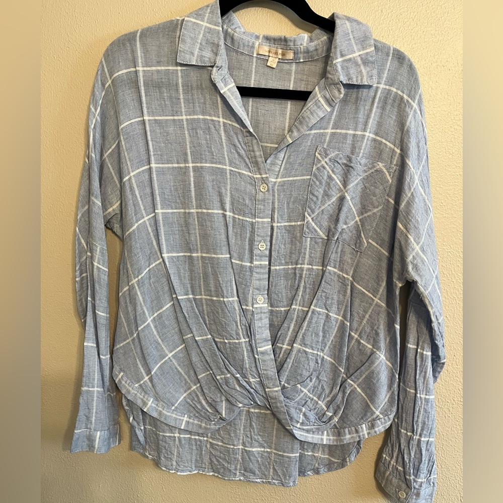Light Blue boutique top